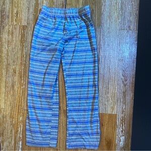 Striped Blue Kids Pajama Pants